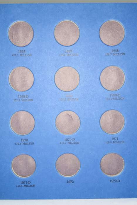 Collector`s Folder for Washington Quarter Dollars Starting 1960 - 1979