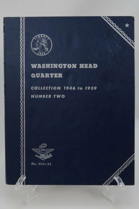 Collector`s Folder for Washington Quarter Dollars 1946 - 1959
