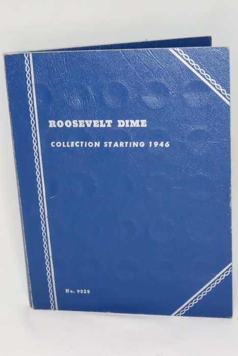 Collector`s Folder for Roosevelt Dime Collection Starting 1946 to 1978
