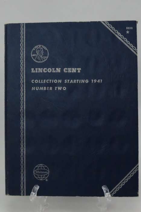 Collector`s Folder for Lincoln Cent Collection Starting 1941 to 1974