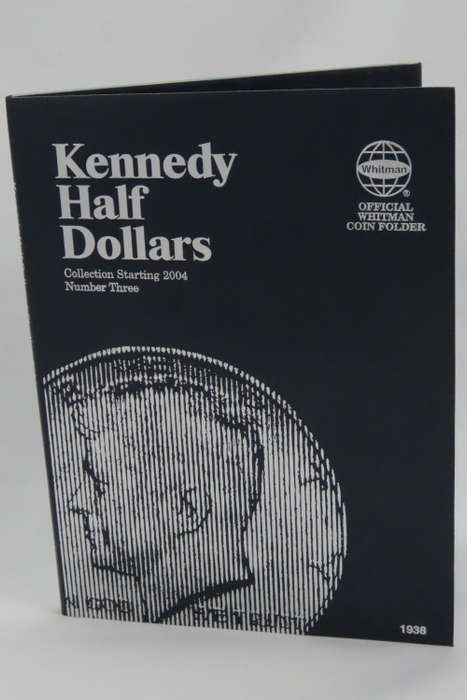 Collector`s Folder for Kennedy Half Dollars Collection 2004 to 2021