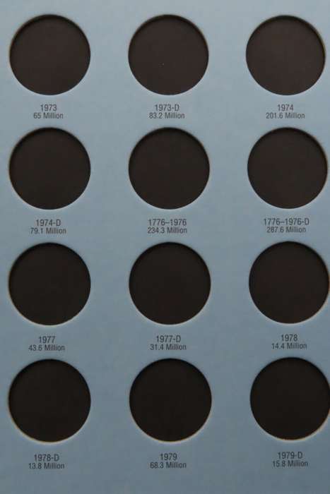 Collector`s Folder for Kennedy Half Dollars Collection 1964 to 1985