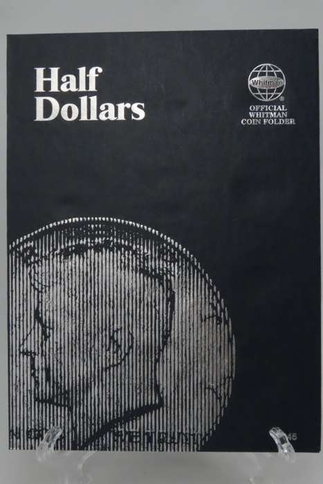 Collector`s Folder for Plain Half Dollars Collection No Dates