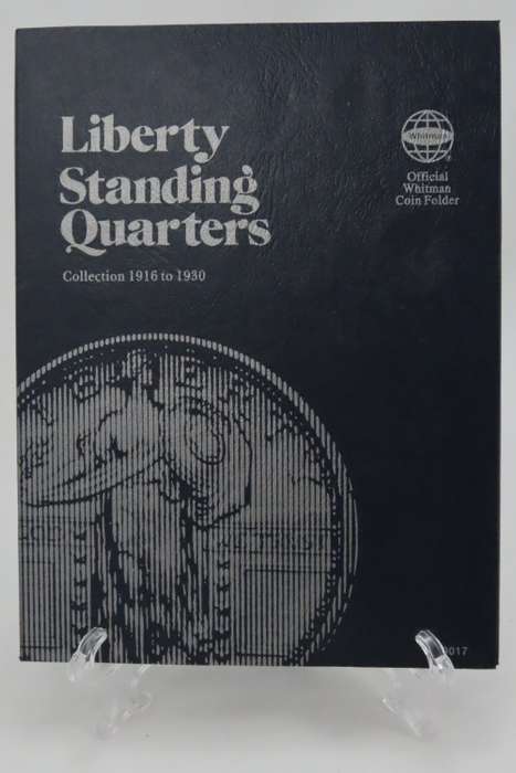 Collector`s Folder for Standing Liberty Quarter Dollars Collection 1916 to 1930