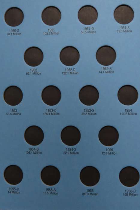 Collector`s Folder for Roosevelt Dime Collection 1946 to 1964