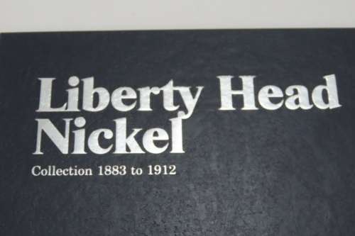 Collector`s Folder for Liberty Head Nickel Collection 1883 to 1912