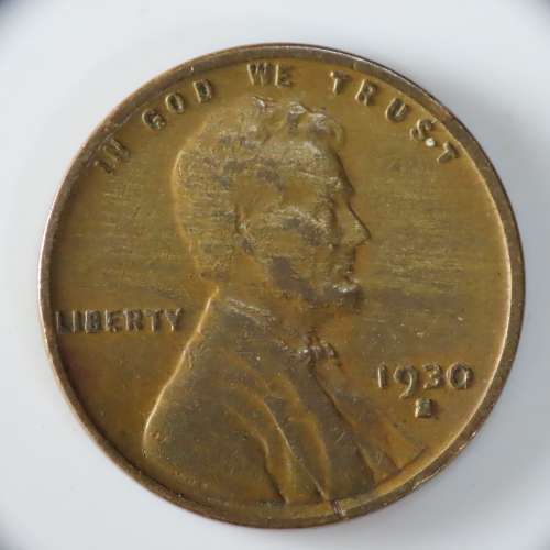 USA , 1930 S Lincoln Cent, Wheat Penny , San Francisco Mint