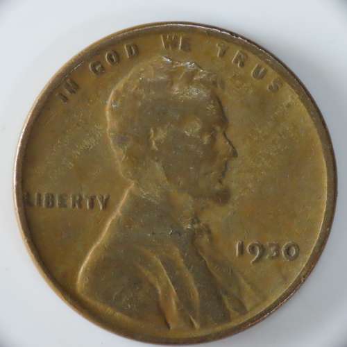 USA , 1930 Lincoln Cent, Wheat Penny , Philadelphia Mint