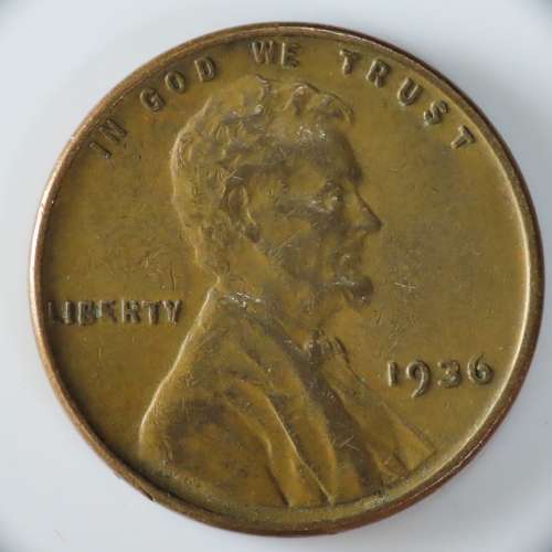 USA , 1936 Lincoln Cent, Wheat Penny , Philadelphia Mint