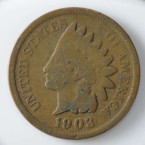 USA , 1903 Indian Head Cent, Indian Head Penny