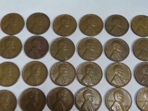 Complete Lincoln Cent PDS Set 1941 to 2009, 168 Coins including 1982 + 2009 Varieties