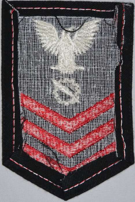 United States Navy Petty Officer 1st Class Rank Insignia Patch E6, Data Processing Technician