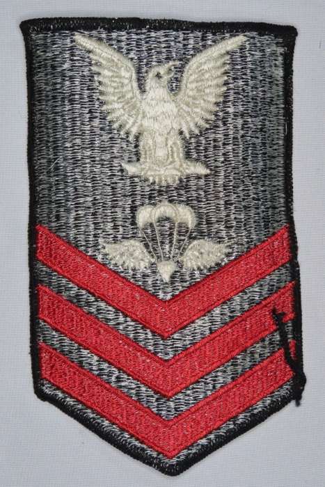 United States Navy Petty Officer 1st Class Rank Insignia Patch E6, Aircrew Survival Equipmentman