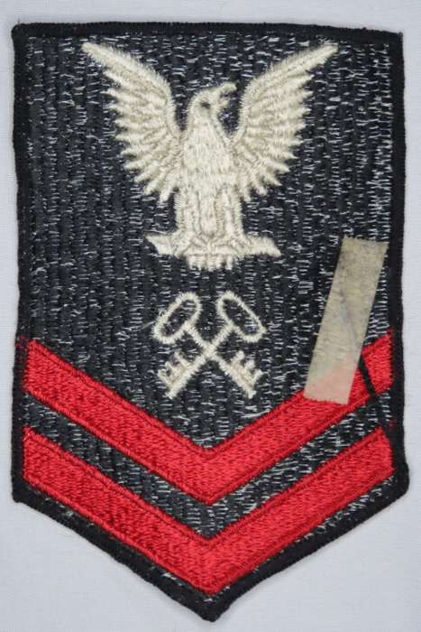 United States Navy Petty Officer 2nd Class Rank Insignia Patch E5, Logistics Specialist