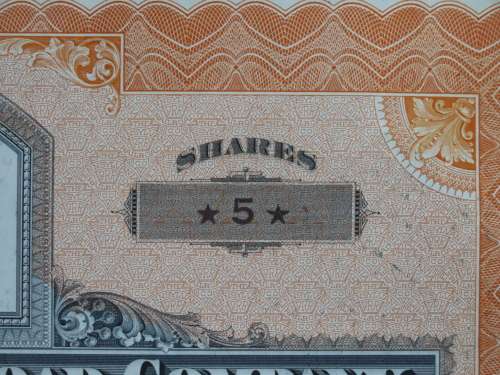 Pennsylvania Railroad Company, Stock Certificate, 1952 , 5