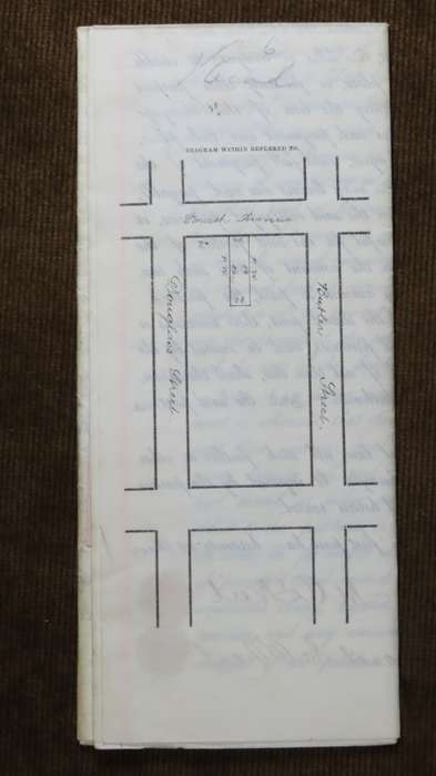 1889 Mortgage Indenture with Seal, Hand Written, New York City