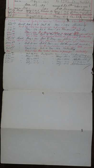 1908 Mortgage Indenture with Seal, Hand Written, New York City