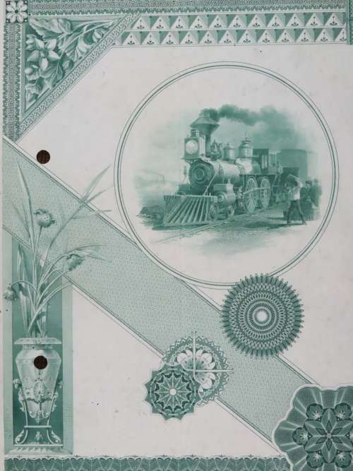 1885 West Shore Railroad Company, $1000 Bond Certificate 14142