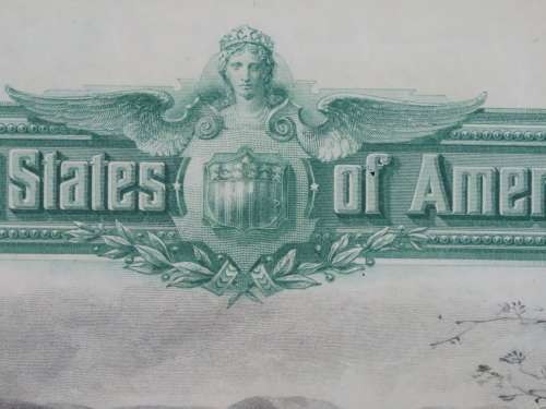 1885 West Shore Railroad Company, $1000 Bond Certificate 33544