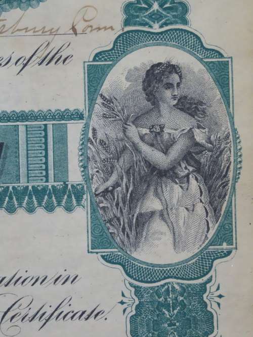 1901 Plume And Atwood Manufacturing Company, Stock Certificate, 200 Shares , 206