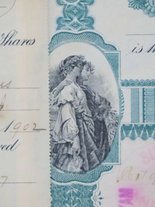 1901 Plume And Atwood Manufacturing Company, Stock Certificate, 100 Shares , 219