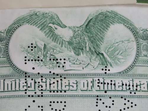 1919 City of Great Falls - South Side Sewer Bond, $1000 Bond, 121
