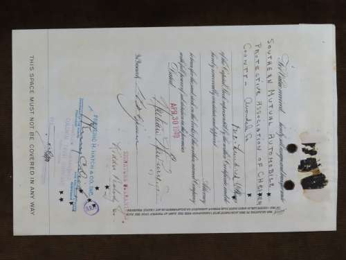 1939 Franklin Fire Insurance Company of Philadelphia , Stock Certificate, 100 Shares, N11399