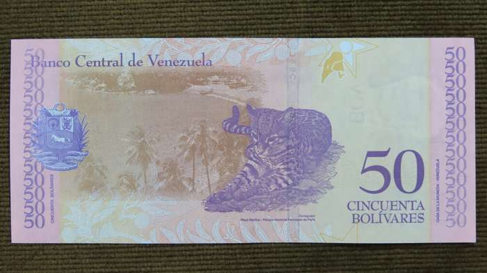 Venezuela 50 Bolivares 2018 Crisp UNC  p103