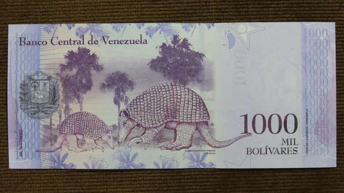 Venezuela 1000 Bolivares 2017 Crisp UNC  p95