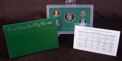 USA , 1994 Proof Coin Set