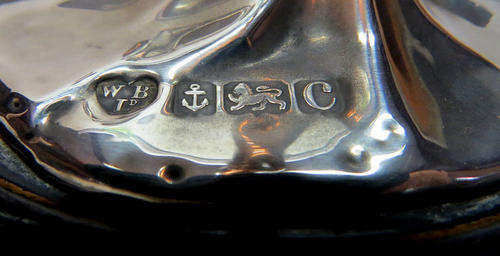 Art Nouveau Stirling silver figurines