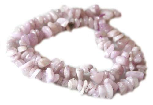 Natural KUNZITE chipstrand +-90cm
