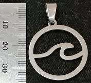 STAINLESS STEEL Pendant - Wave
