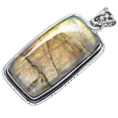 Sterling silver pendant - LABRADORITE