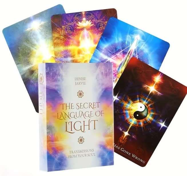 Secret Language of Light oracle card deck - Denise Jarvis