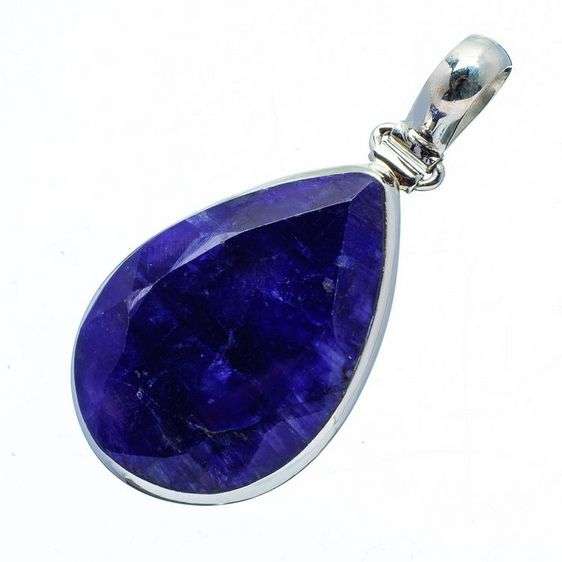 Sterling silver pendant - SAPPHIRE - Dreams Collection