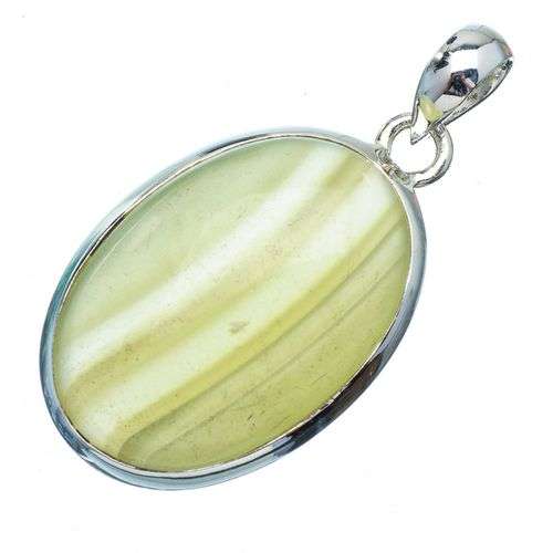 Sterling silver pendant - BOTSWANA AGATE - Dreams Collection
