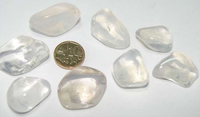 Natural GIRASOL (Moon Opal) tumbles