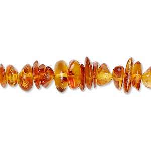 Natural AMBER rounded chips