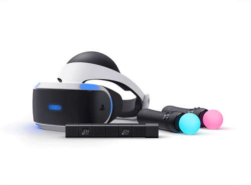 Ps4 VR combo including cables with camera and 2x move controllers