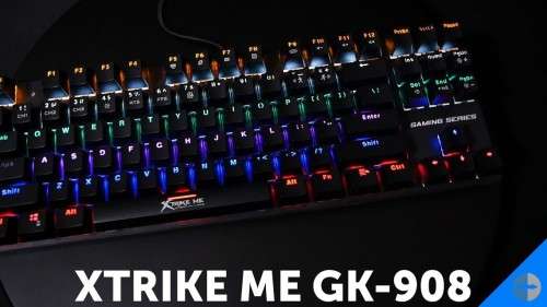 GK-908  BACKLIT, MECHANICAL GAMING KEYBOARD RGB (GAMER SERIES) - GREAT DEALS!!