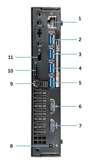 Dell OptiPlex 7050 Micro Tower, Intel Quad Core i5-7500T, 8GB DDR4, 1TB HDD, Warranty dec 2020