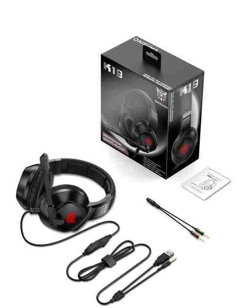 ONIKUMA K19 Stereo Gaming Headset - led light with mic (PC/XBOX/PS4)- great deals!!