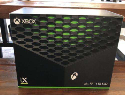 Xbox series x - one terabyte 4k ultra high definition console