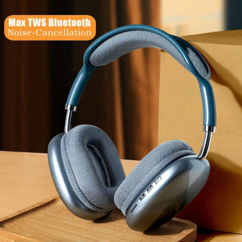 P9 Bluetooth Wireless Headphones Hifi Stereo with Mic - Black