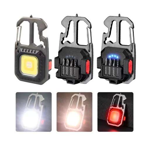 Led rechargeable keychain light - w5138 with tripod - camping light