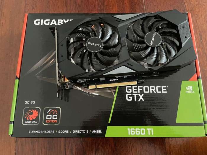Gigabyte GeForce GTX 1660 Ti OC 6G GV-N166TOC-6GD 6GB GDDR6 192-bit PCI-E 3.0 Desktop Graphics Card!
