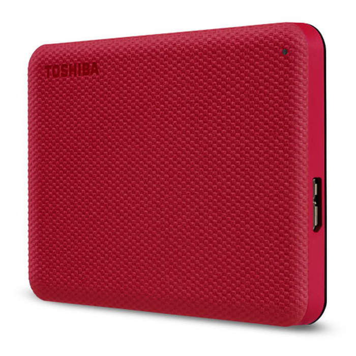 Toshiba Canvio Advance 4TB Portable HDD - Red - BASICALLY NEW!!