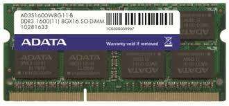 8 GB DDR3 12800s LAPTOP RAMS FOR SALE