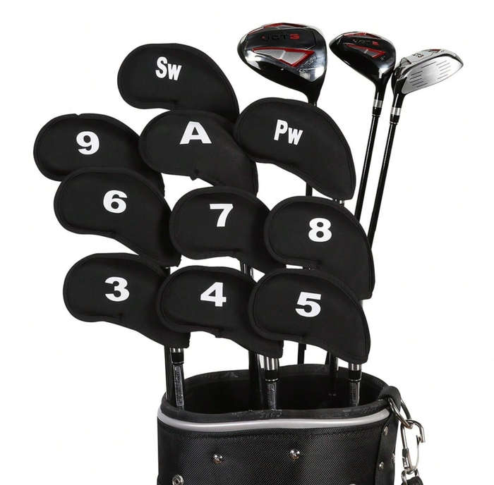 ***GOLF*** 10pcs Golf Club Iron Head Covers